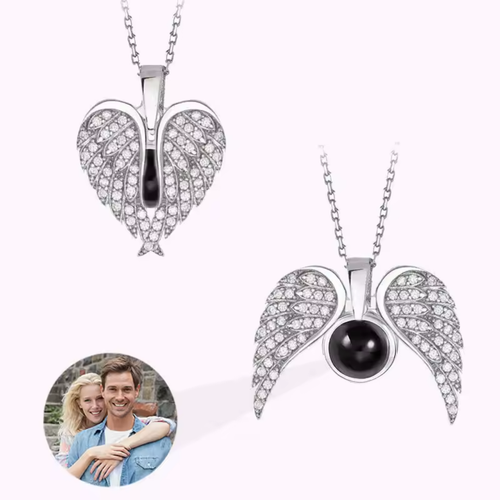 Custom Photo Projection Necklace