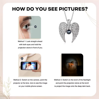 Custom Photo Projection Necklace