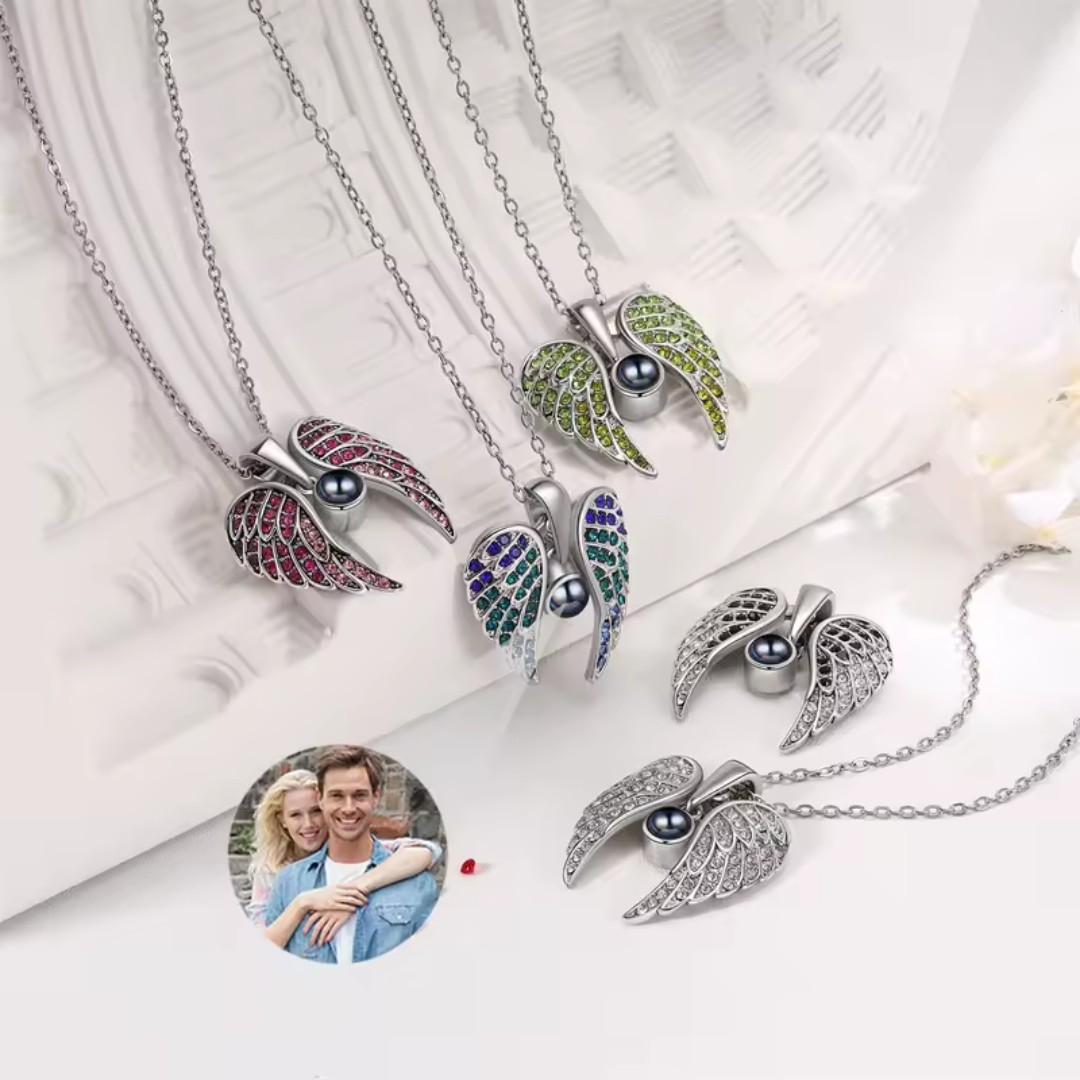 Custom Photo Projection Necklace